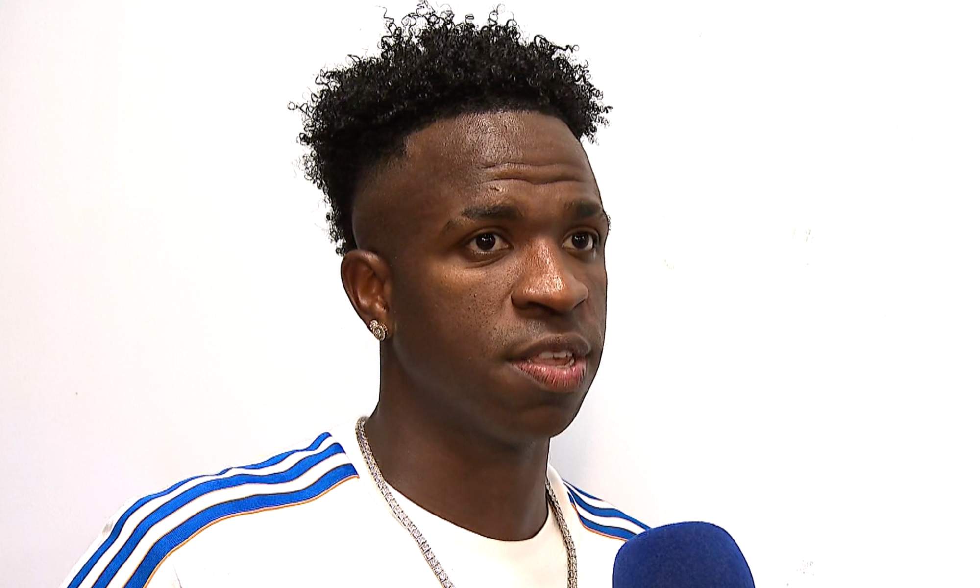 Vinicius Junior fue entrevistado tras su gran encuentro ante el Levante.