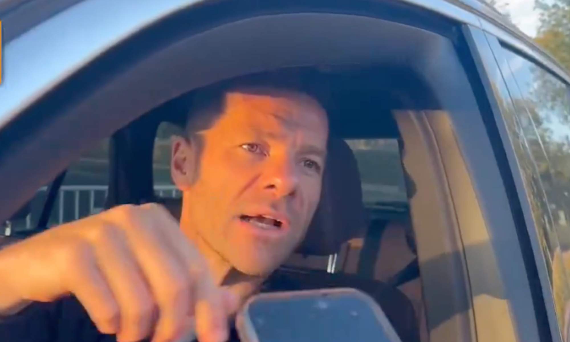 Xabi Alonso ha sido abordado a su llegada a Valdebebas esta mañana con el once titular ante el Atlético de Madrid.