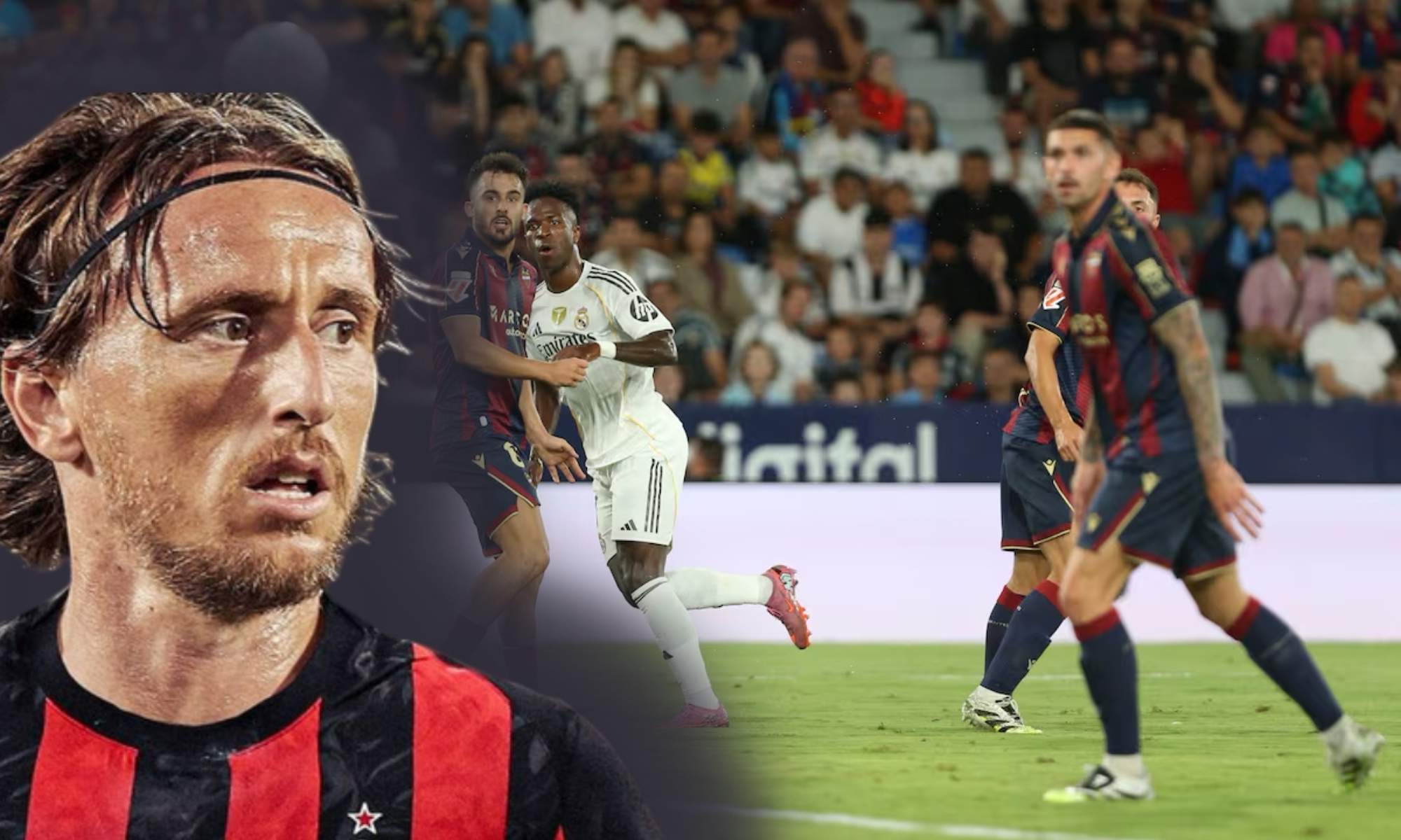 Luka Modric ha sorprendido en redes sociales, rindiéndose ante Vinicius Junior.
