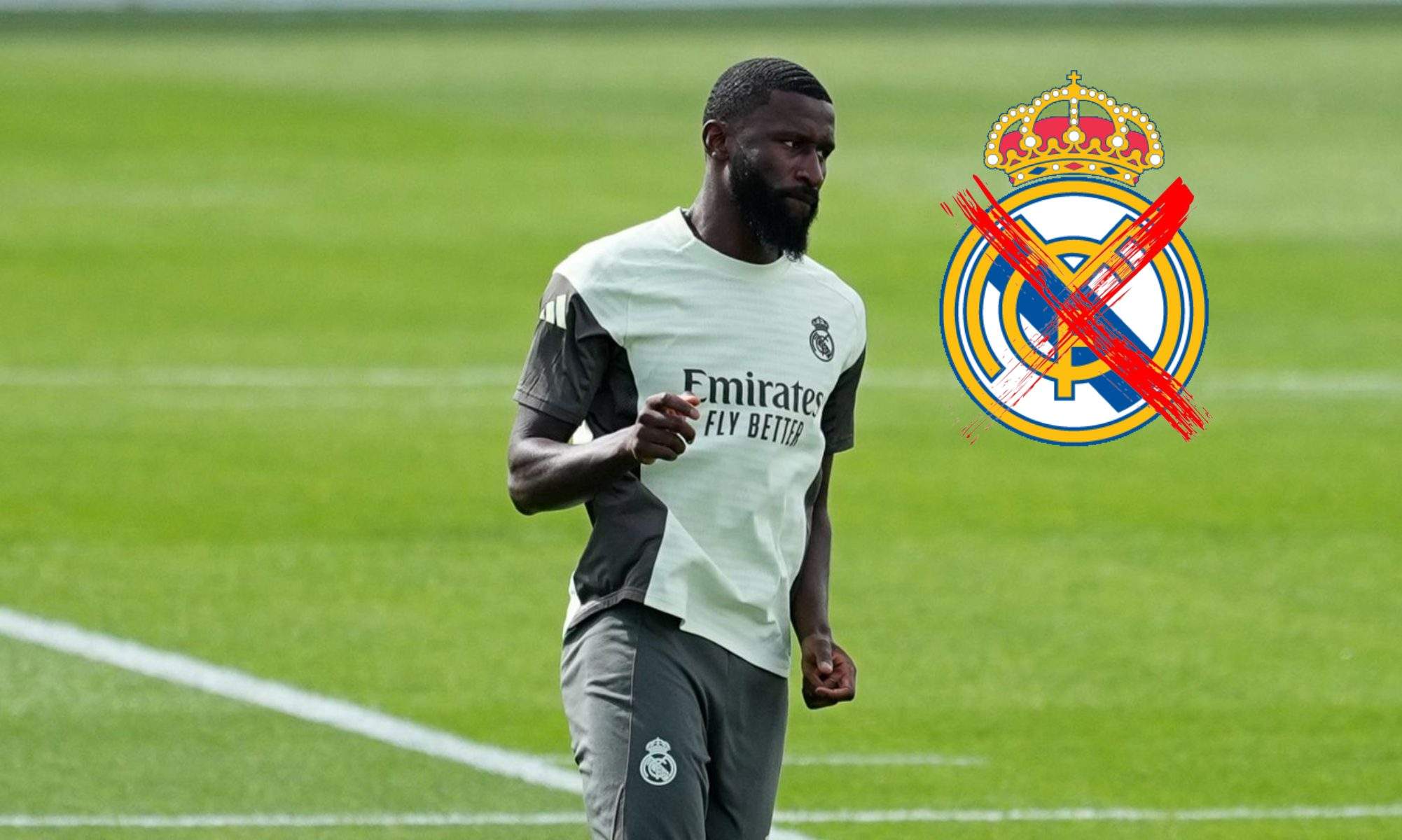 Rüdiger se marcha del Madrid