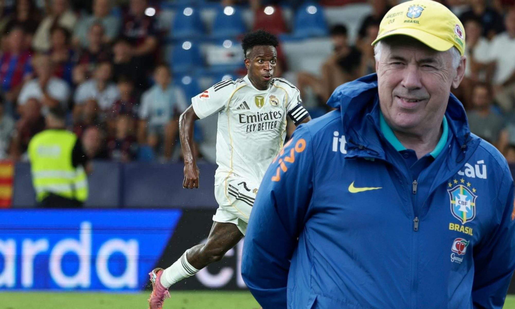 Ancelotti llama por teléfono a Vinicius