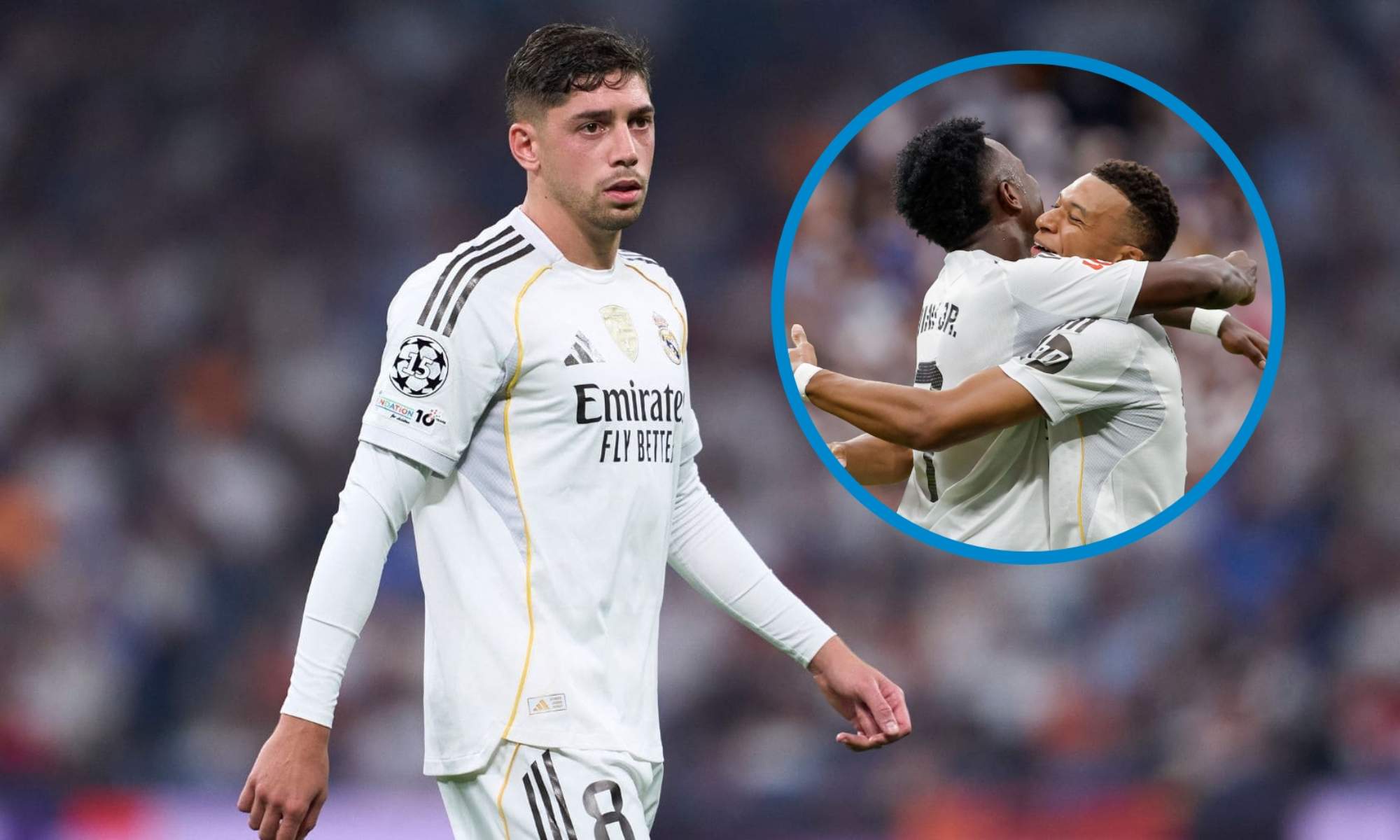 Fede Valverde ha hablado de las preferencias de sus hijos en el fútbol, donde tienen mucho que ver Vinicius Junior y Kylian Mbappé.