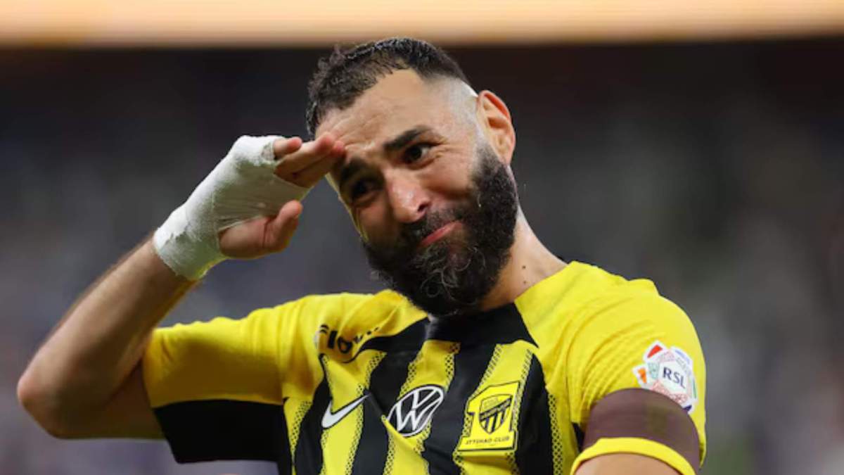 Karim Benzema tiene contrato con el Al Ittihad hasta 2026.