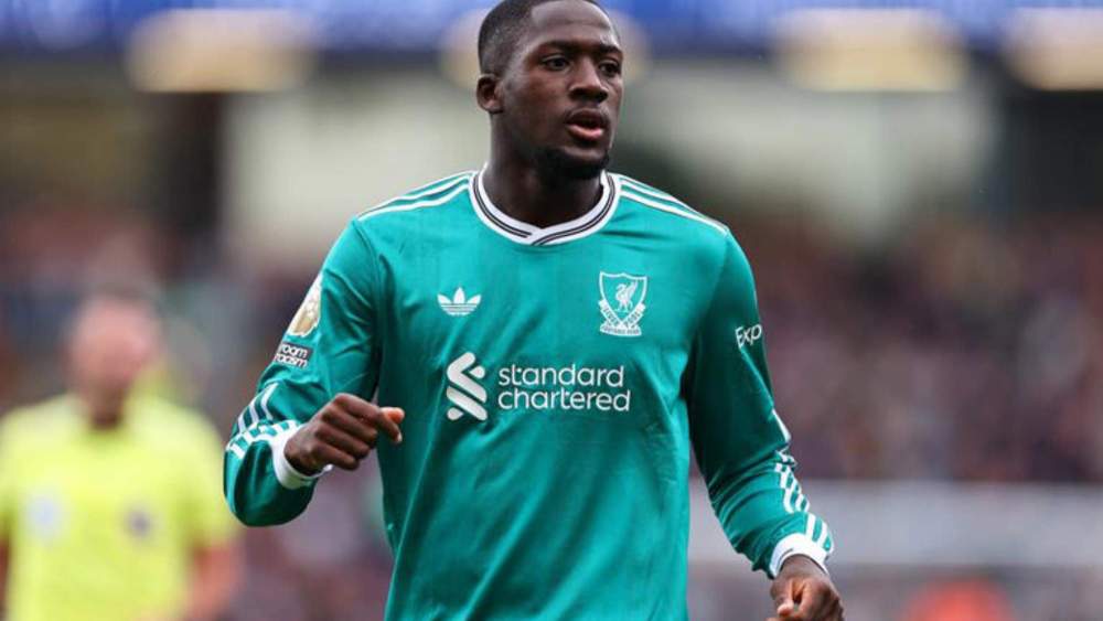 Ibrahima Konaté, durante un partido reciente con el Liverpool. Ibrahima Konaté, durante un partido reciente con el Liverpool.
