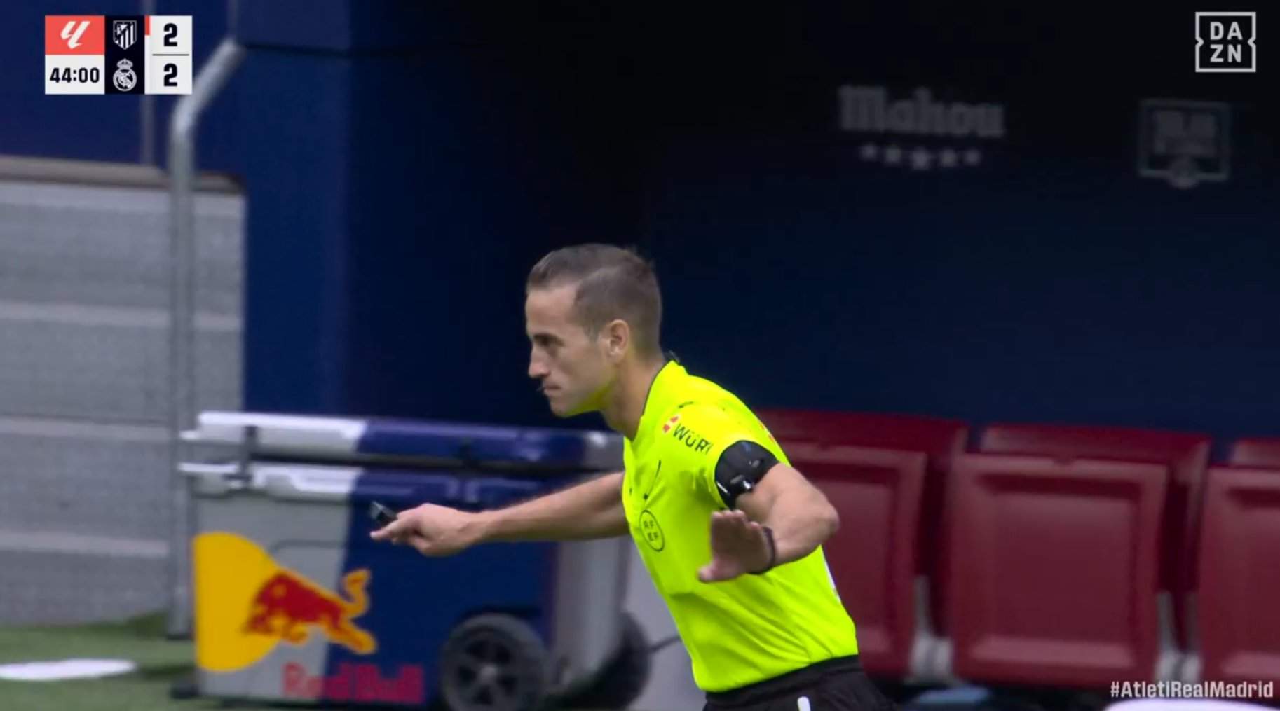 Alberola Rojas en el Derbi