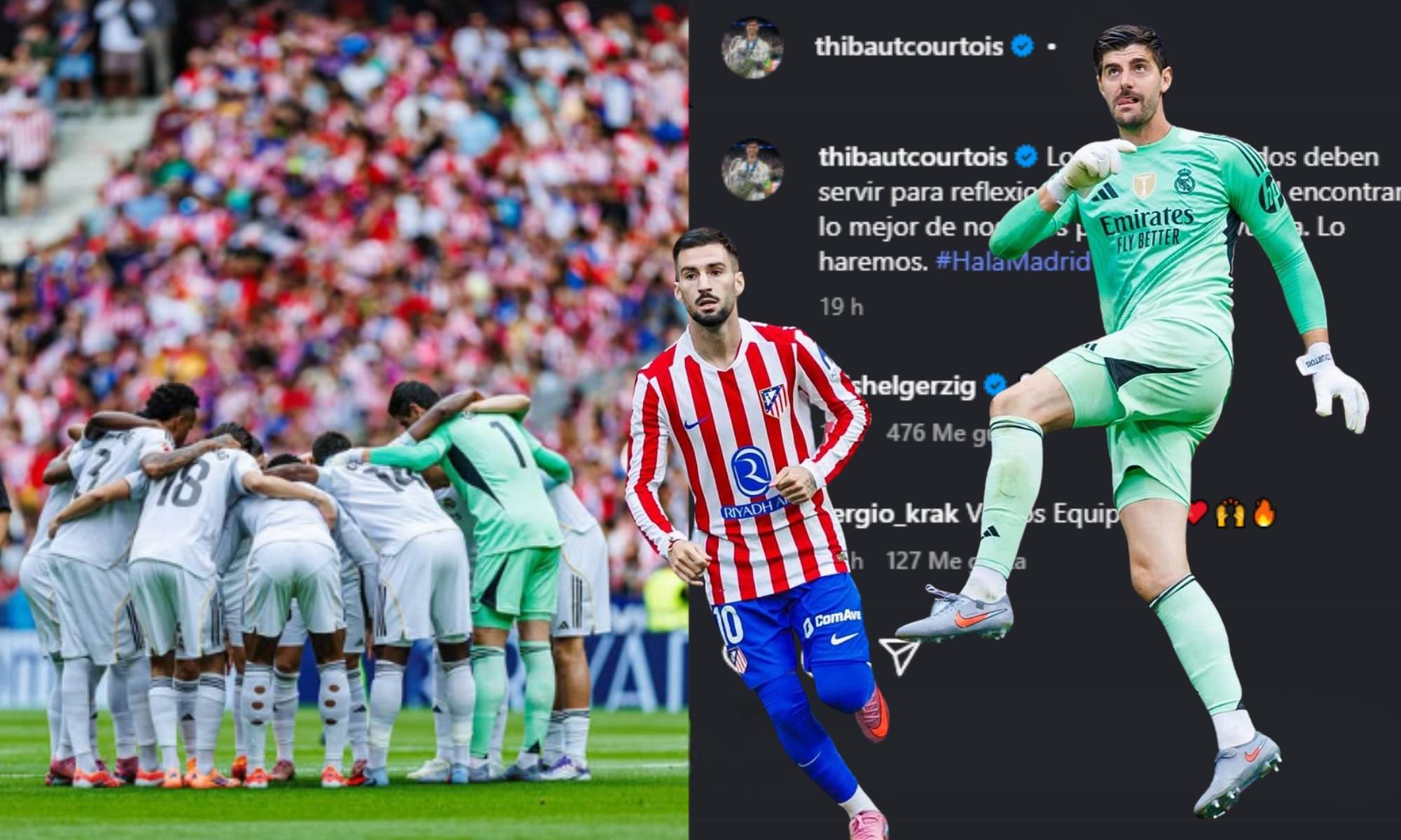 Courtois y su Publicación en Instagram