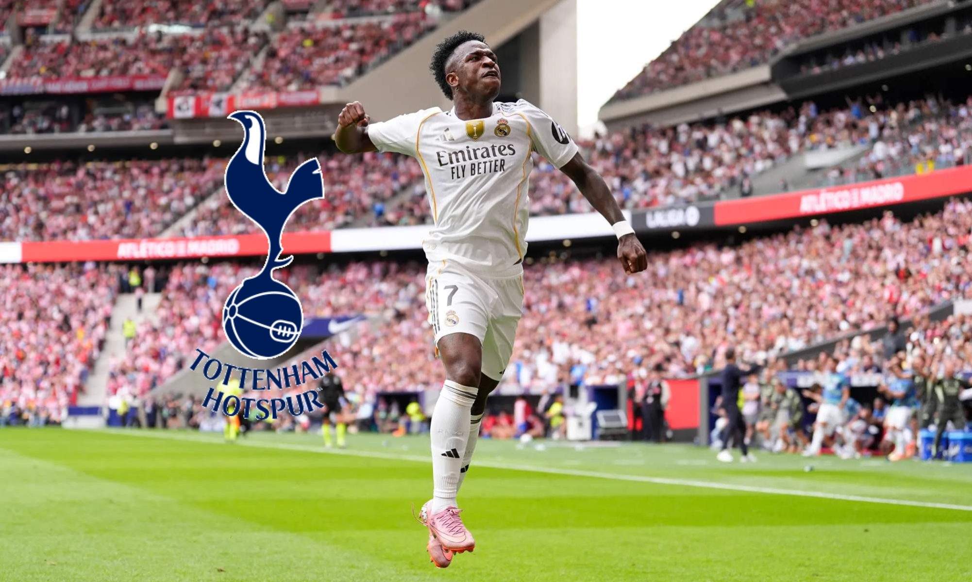 El Tottenham quiere fichar a Vinicius en 2026