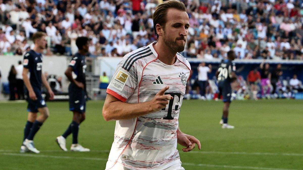 Harry Kane celebrando un gol con el Bayern de Múnich Harry Kane celebrando un gol con el Bayern de Múnich