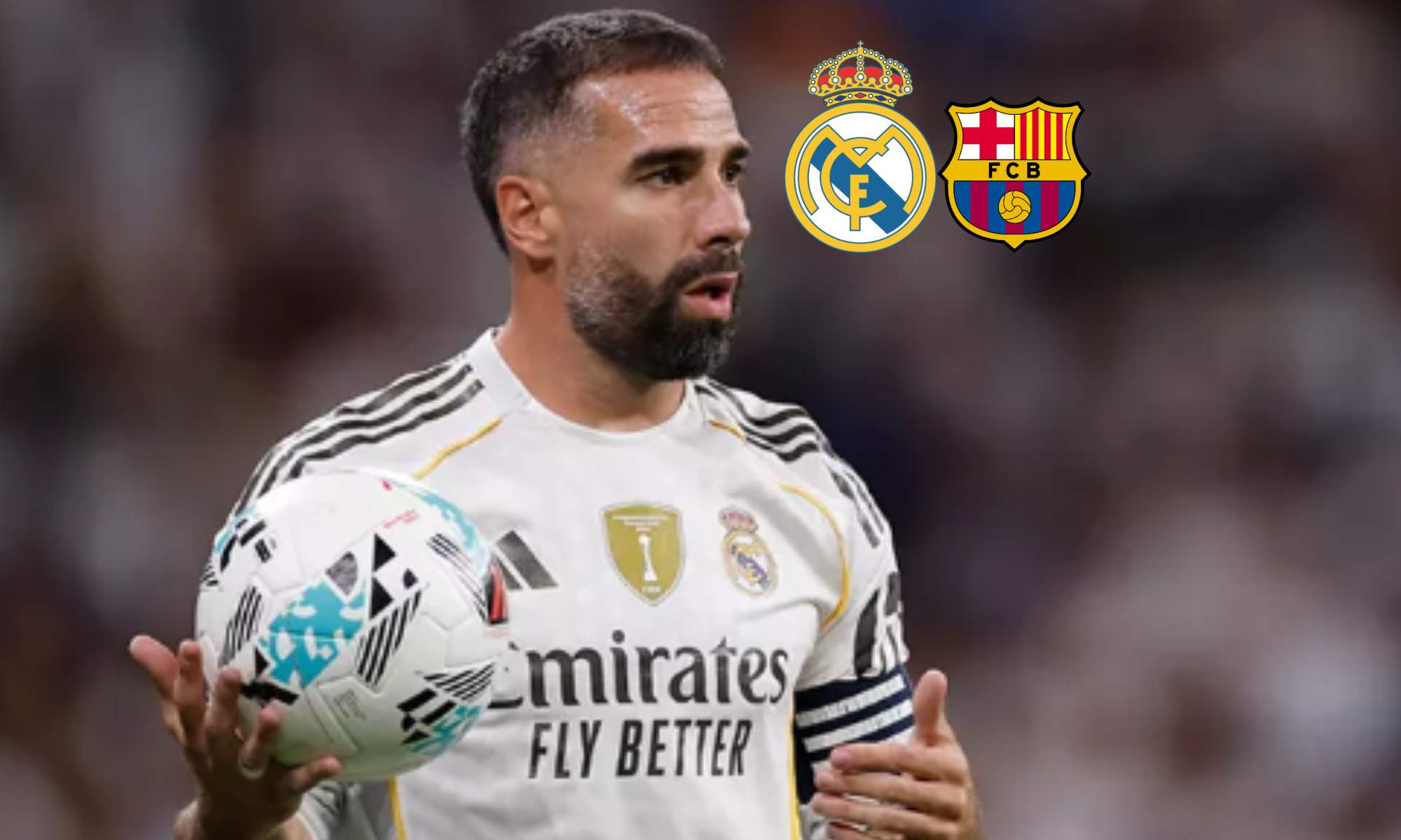 Dani Carvajal procurará estar en el Clásico ante el FC Barcelona: es su objetivo