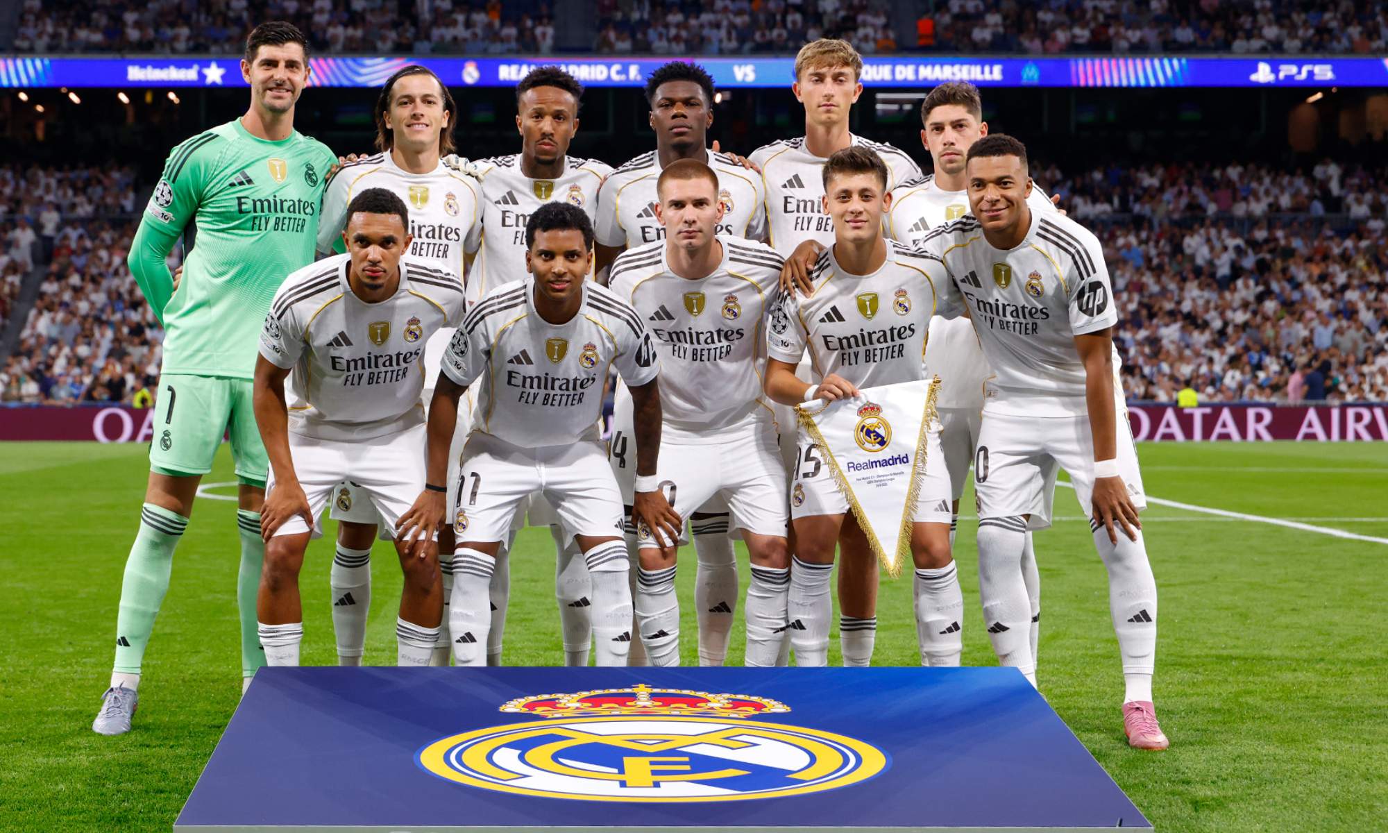 La alineación del Real Madrid frente al Kairat Almaty contará con rotaciones de nuevo.