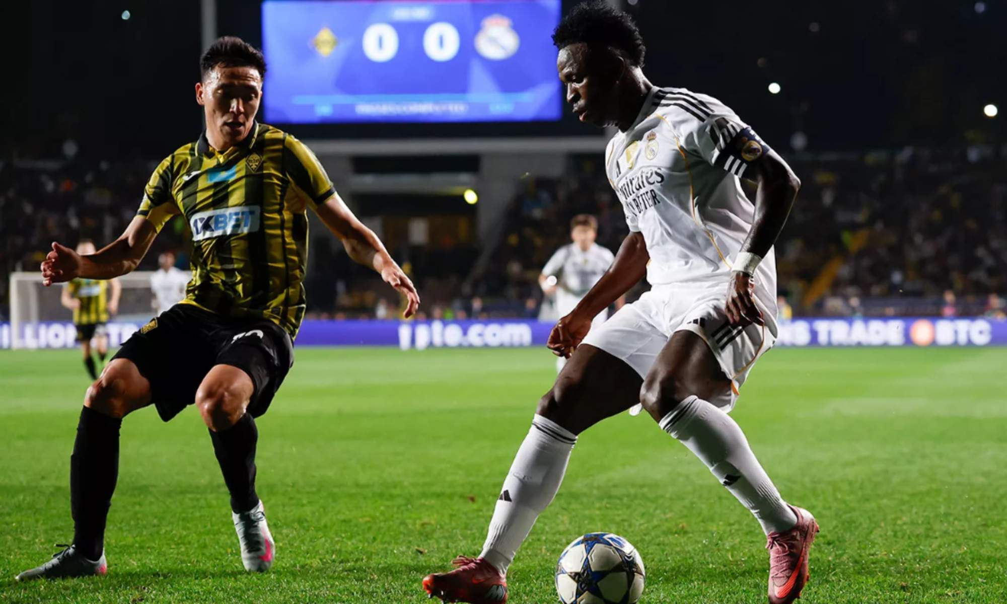 Vinicius tiene un gran gesto en redes sociales después del partido ante el Kairat