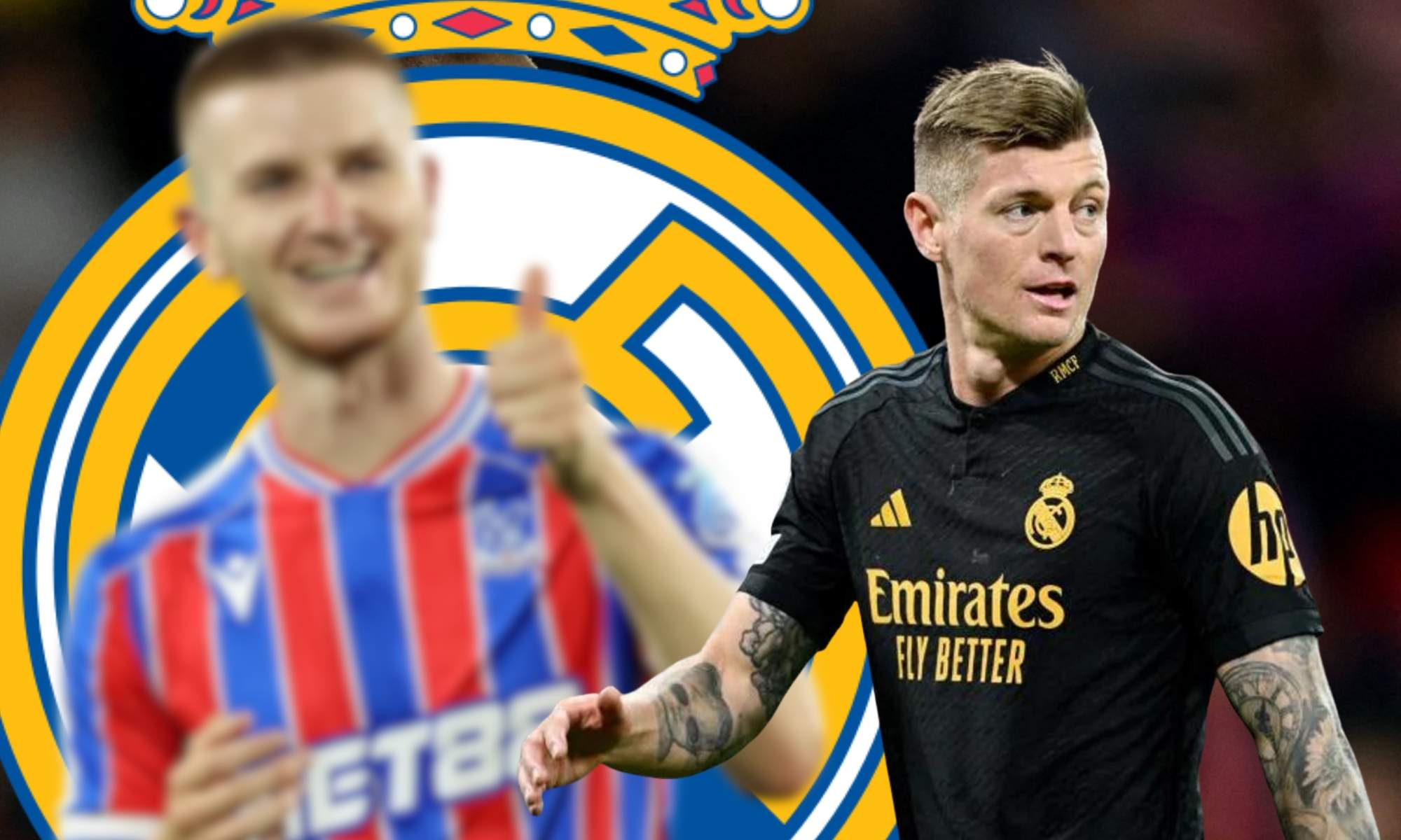 Adam Wharton y Toni Kroos