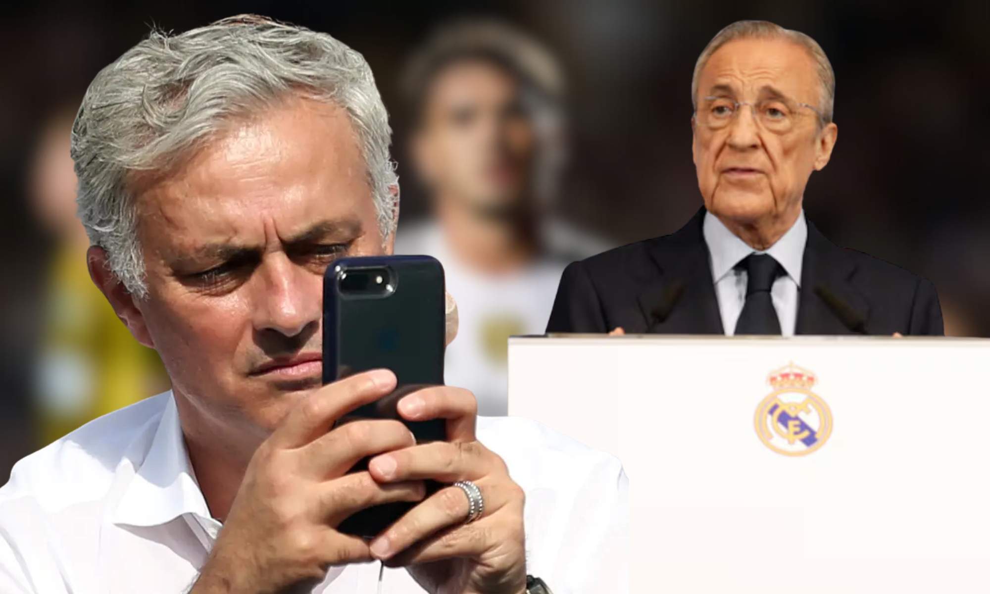 Mourinho y Florentino Pérez sobre Brahim Díaz Mourinho y Florentino Pérez sobre Brahim Díaz