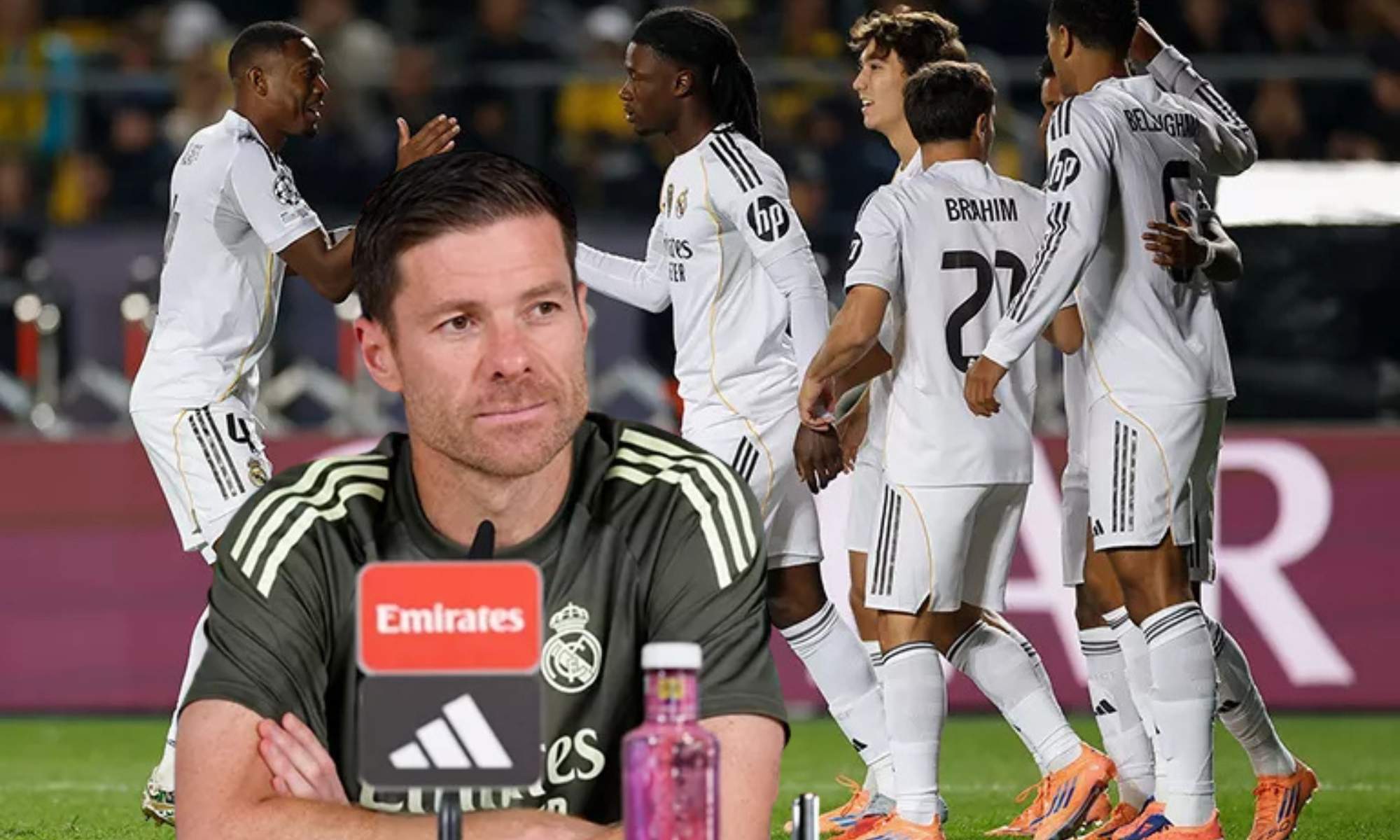 Xabi Alonso Jugadores celebrando