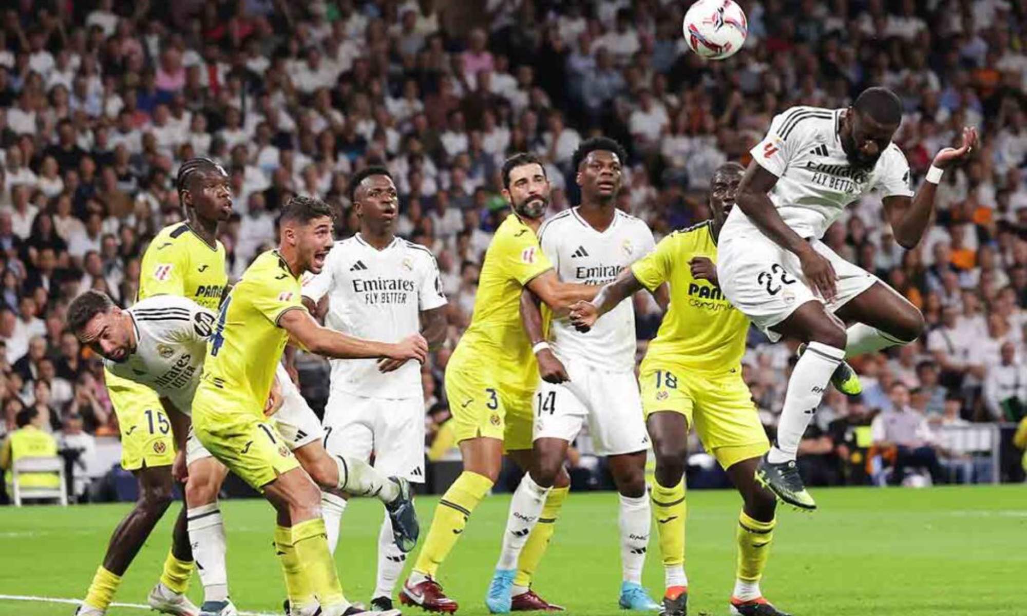 El Real Madrid se enfrenta en Liga al Villarreal en el Santiago Bernabéu antes del próximo 'parón' internacional de selecciones.