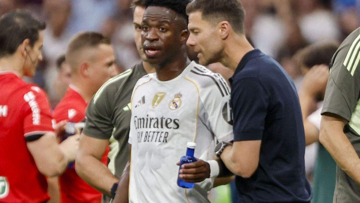 xabi alonso vinicius junior realmadrid partido xabi alonso vinicius junior realmadrid partido