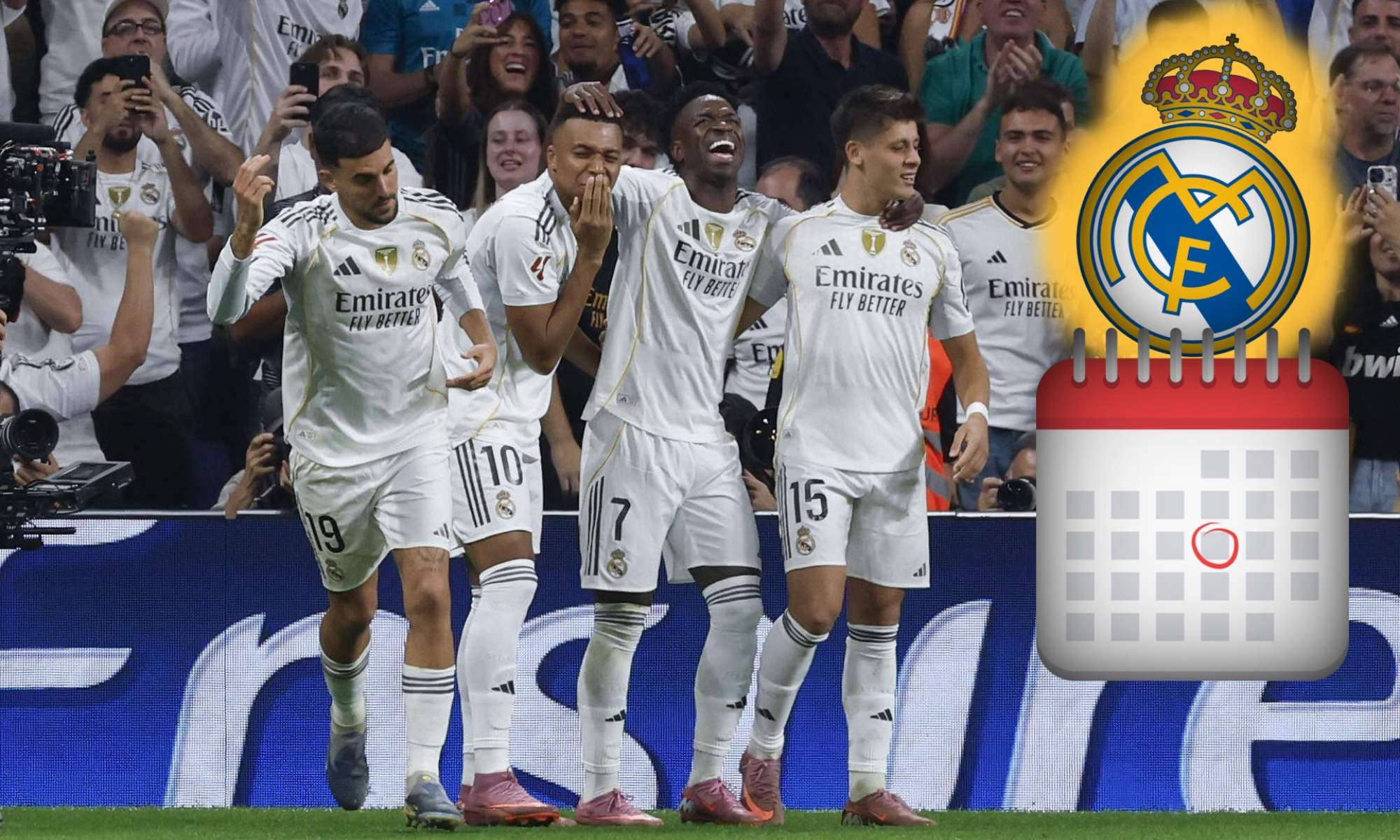 El Real Madrid retomará un calendario duro después del 'parón' internacional, el segundo de esta temporada.