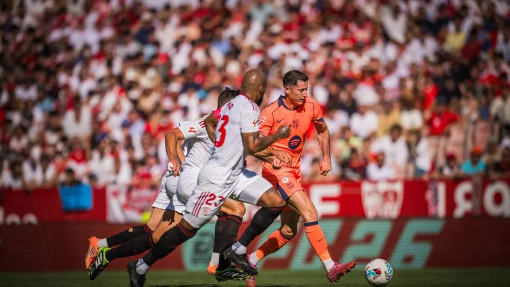 lewandowski sevilla barça liga lewandowski sevilla barça liga