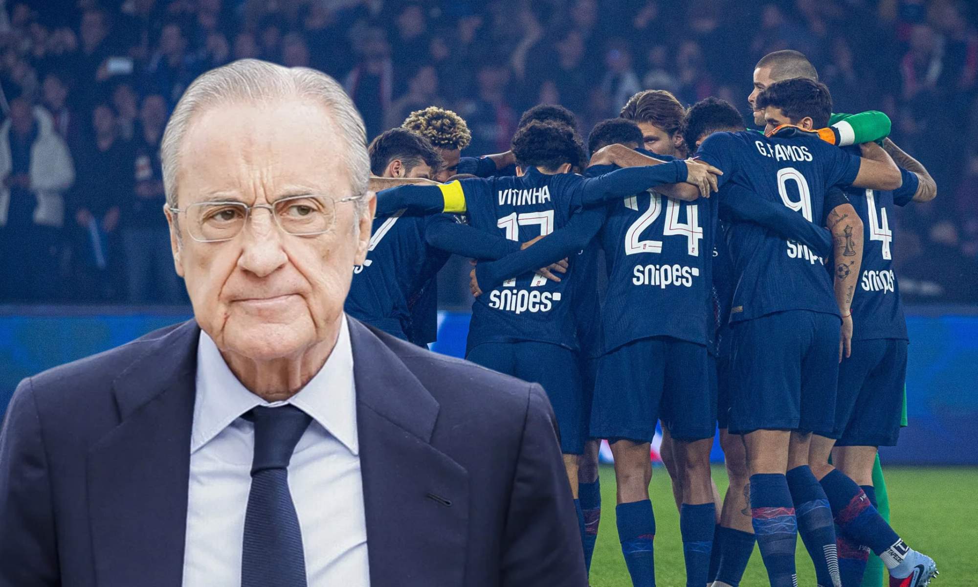 Florentino Pérez podría repetir otra 'operación Mbappé' para terminar de sentenciar al PSG.