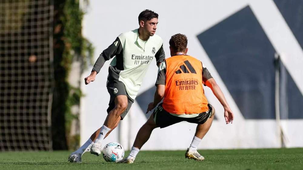 fede valverde entreno valdebebas