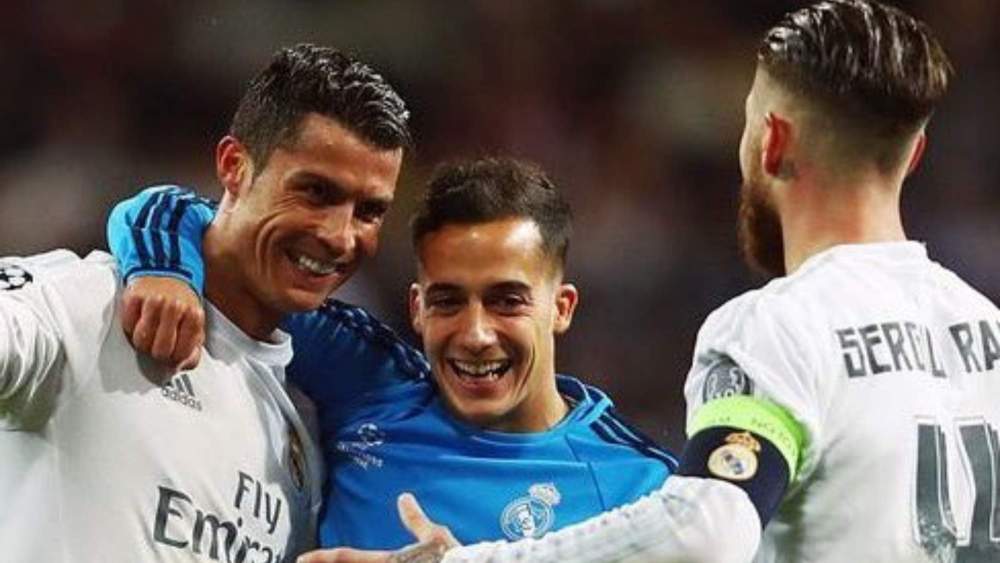 Lucas Vazquez CristianoRonaldo SergioRamos Lucas Vazquez CristianoRonaldo SergioRamos