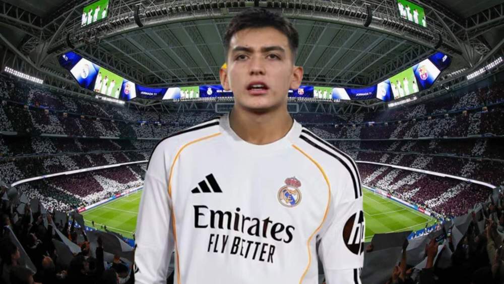 Gilberto Mora vestido del Real Madrid Gilberto Mora vestido del Real Madrid