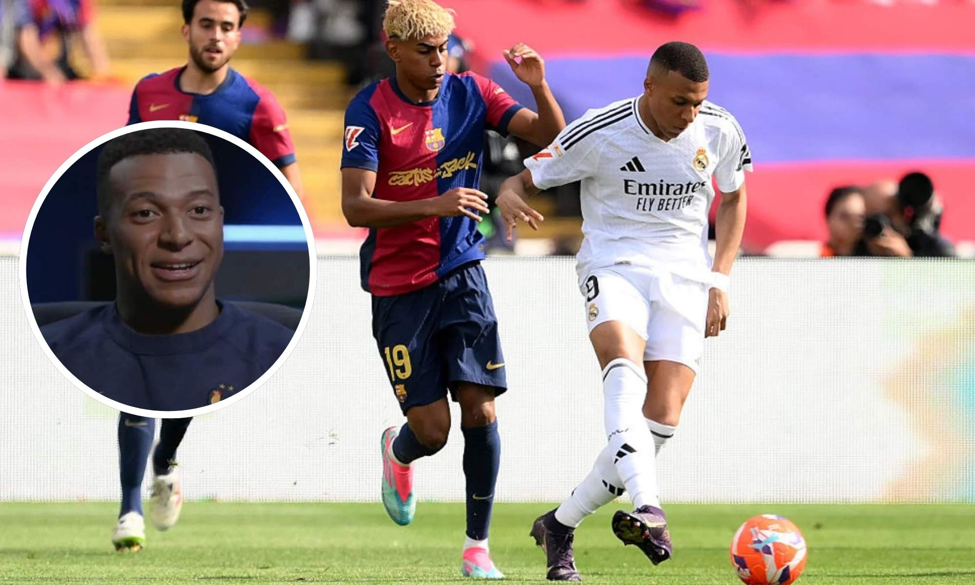 Mbappé y Lamine Yamal