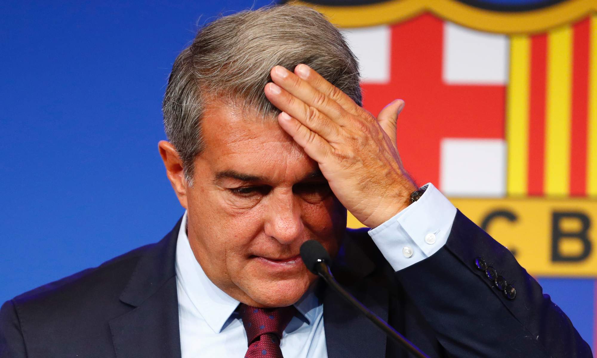 Joan Laporta arrastra al Barça a la deriva con una desastrosa gestión económica. Joan Laporta arrastra al Barça a la deriva con una desastrosa gestión económica.