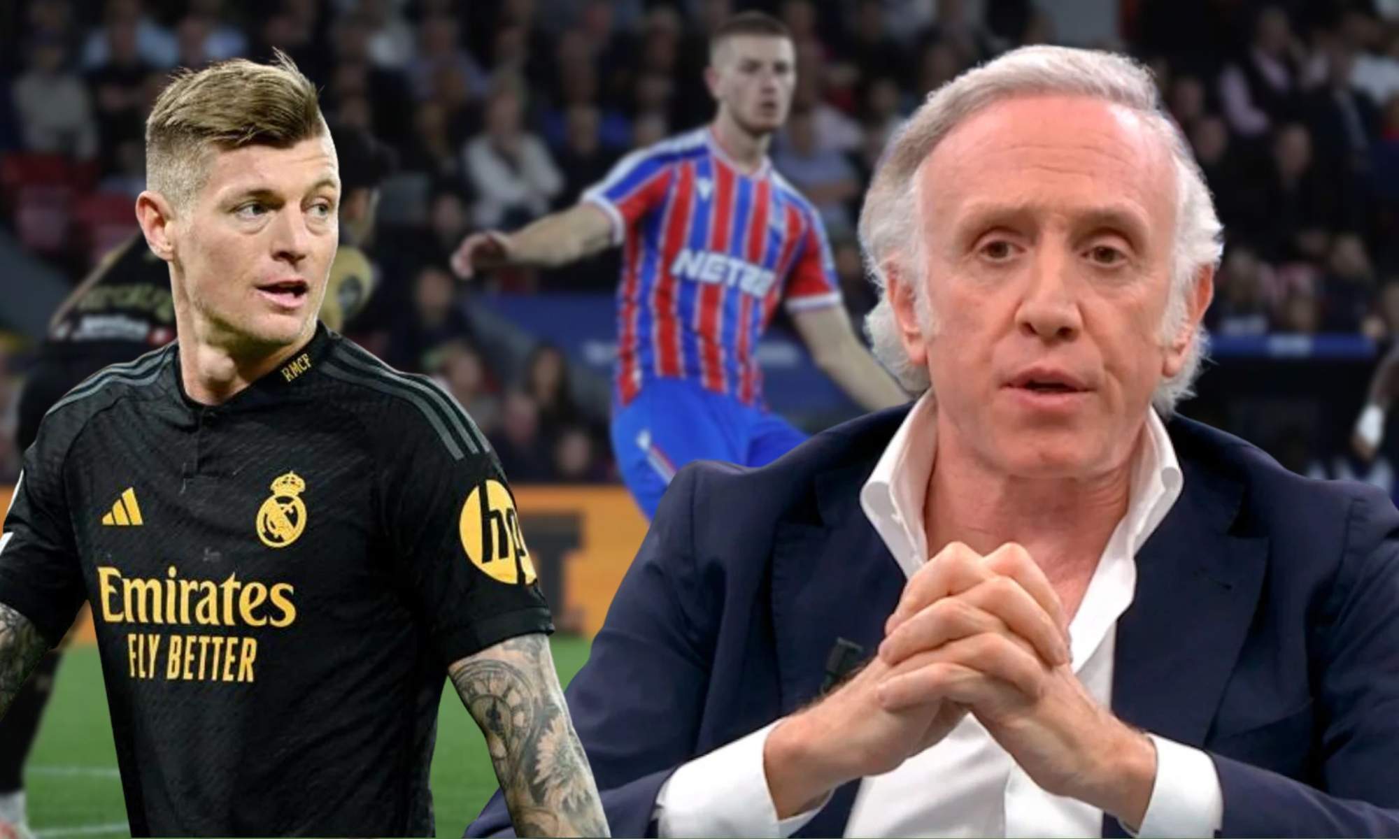Kroos y Eduardo Inda sobre Adam Wharton