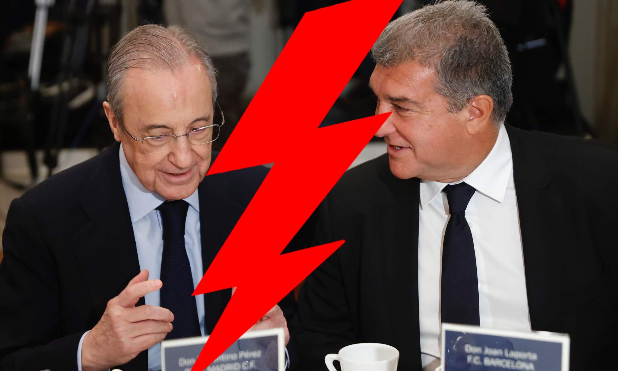 Joan Laporta podría estar a punto de vengarse de Florentino Pérez y abandonar al Real Madrid en la Superliga.
