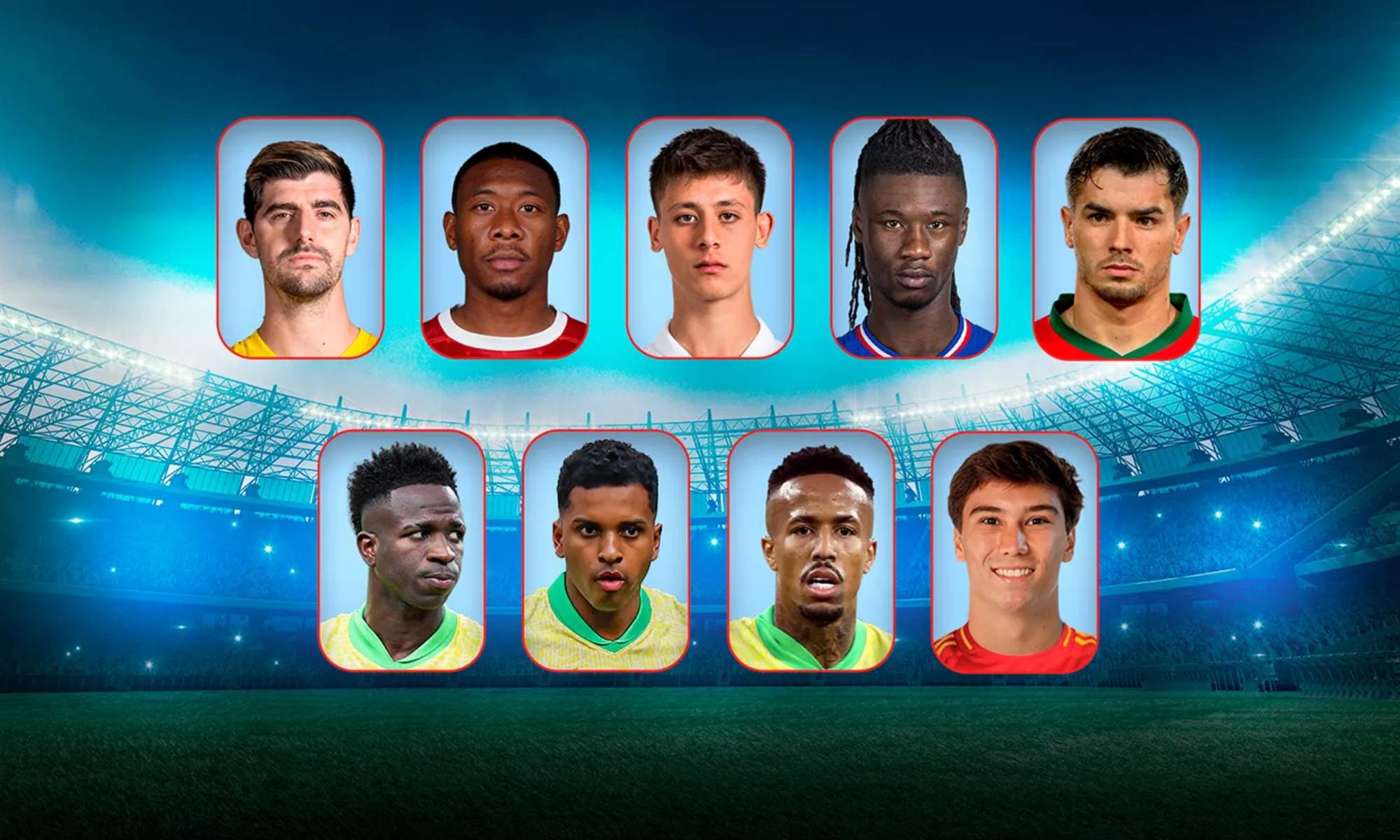 Los jugadores internacionales del Real Madrid durante este 'parón' de selecciones, el segundo que se produce esta temporada.