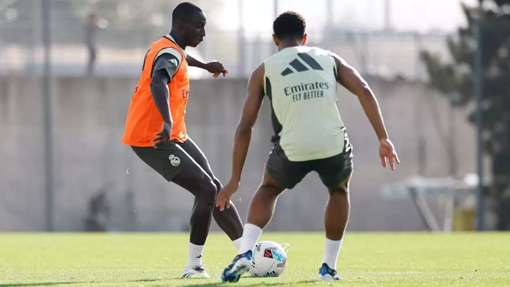 ferland mendy entreno valdebebas ferland mendy entreno valdebebas