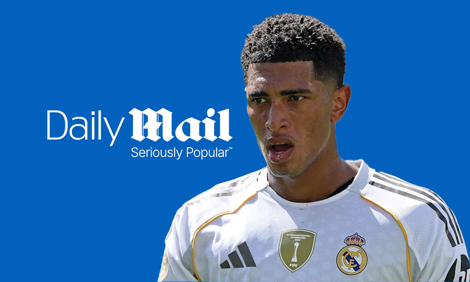 Bellingha con fondo Daily Mail