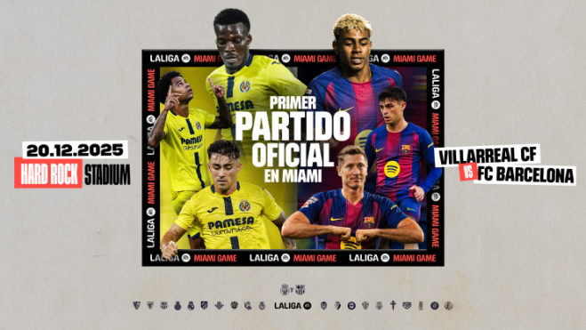 Villarreal - Barça en Miami Villarreal - Barça en Miami