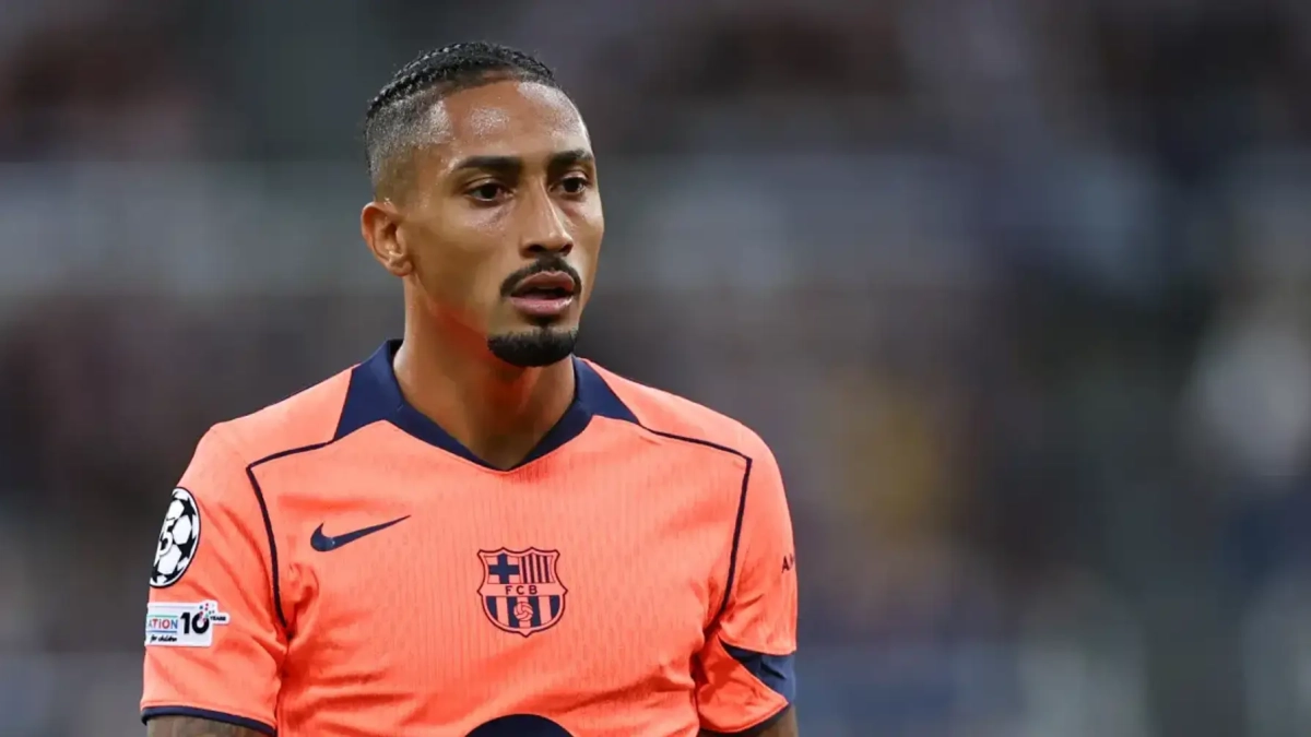 Raphinha esta temporada con el Barça Raphinha esta temporada con el Barça