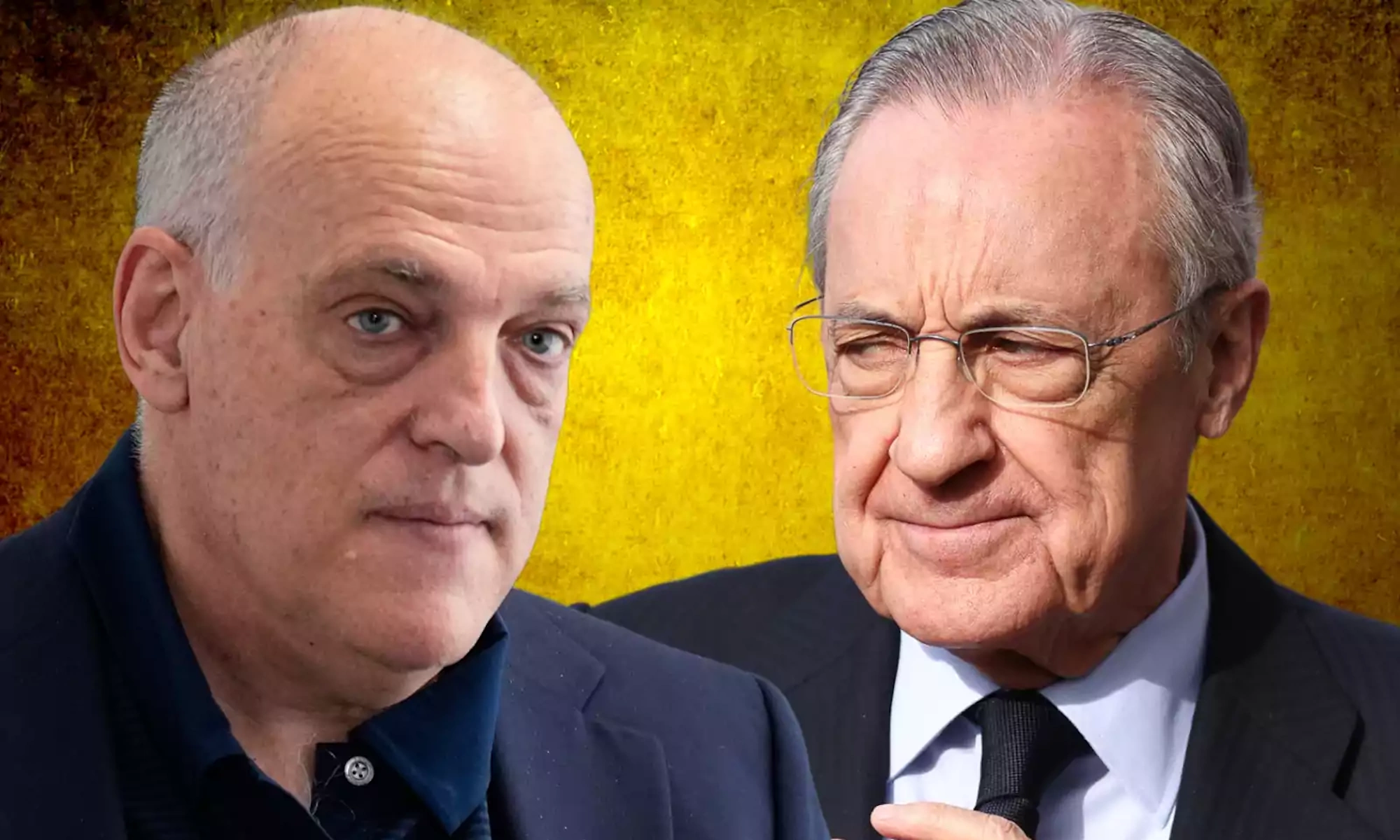 Javier Tebas y Florentino Pérez