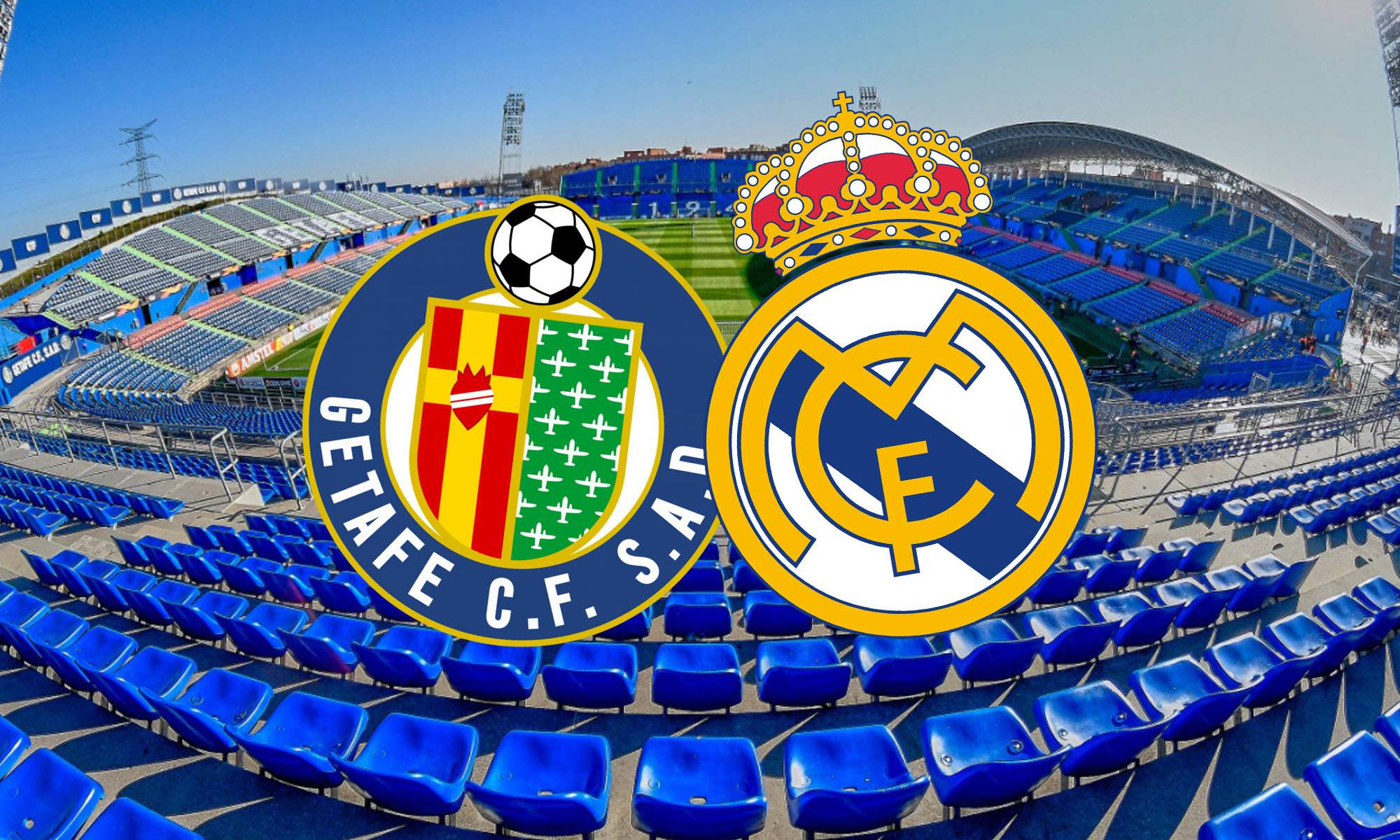 Escudos Real Madrid y Getafe
