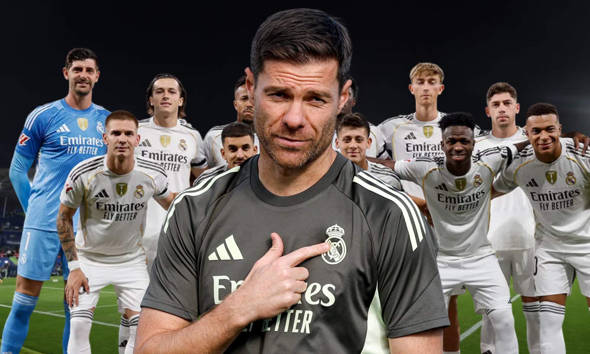 Vinicius y Arda Güler empezarán el partido contra el Getafe en el banquillo