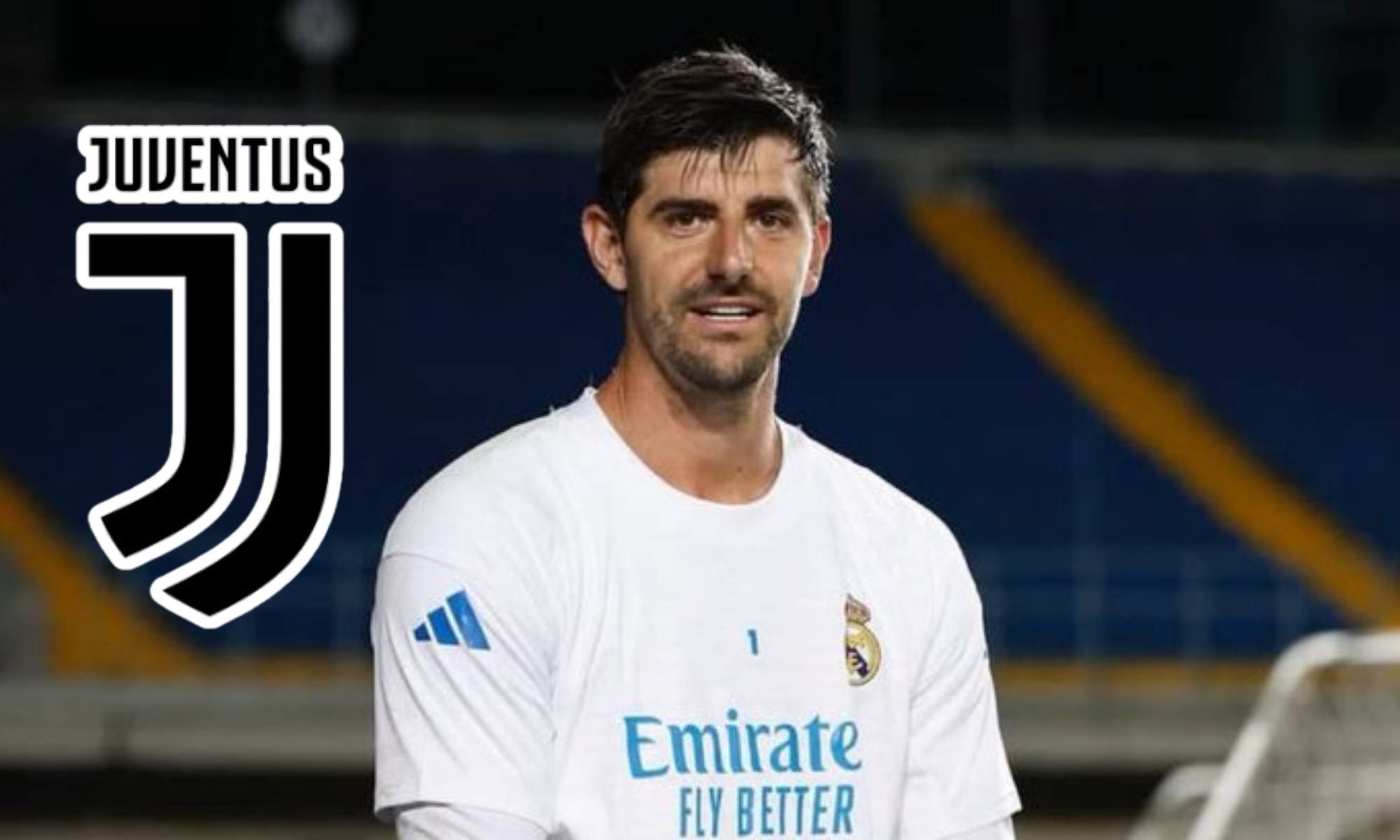 Courtois y Juventus 