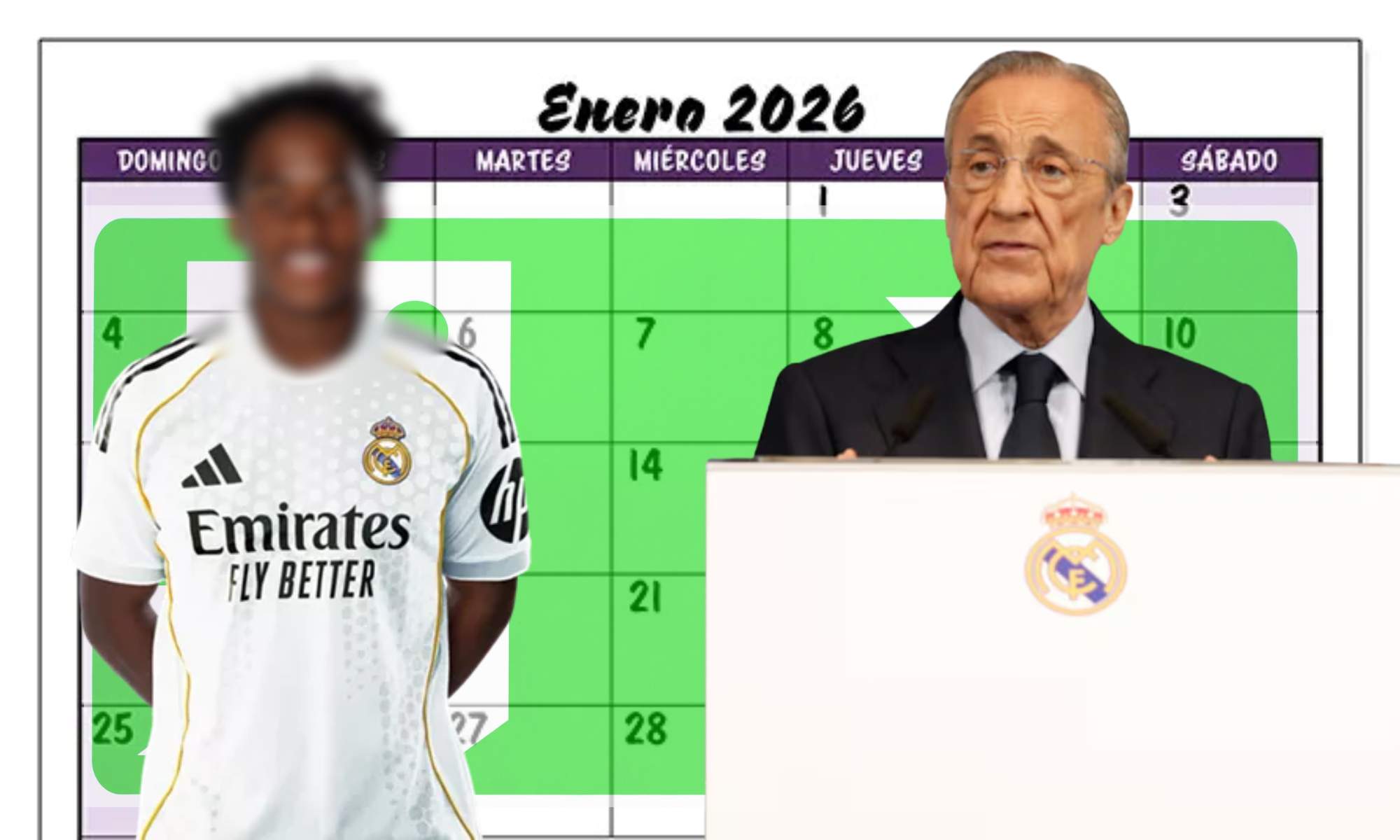 Salida de Endrick en enero de 2026 y Florentino Pérez Salida de Endrick en enero de 2026 y Florentino Pérez