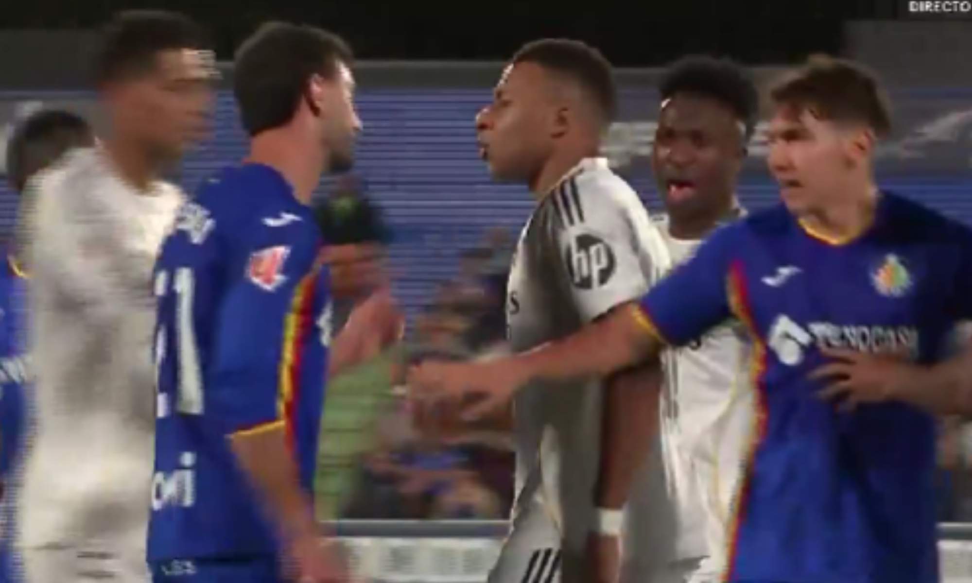 Mbappé salió en defensa de Vinicius frente a Juan Iglesias