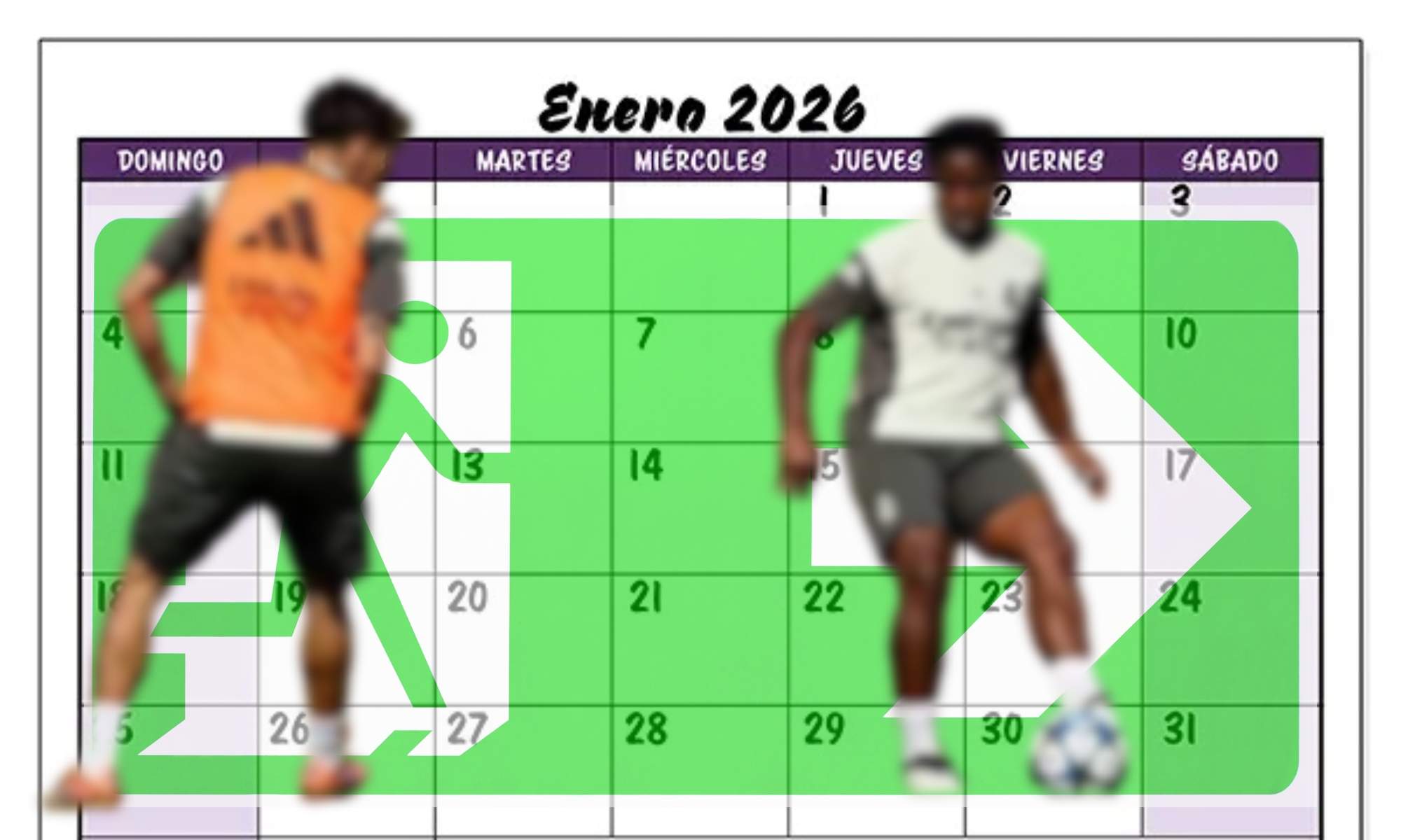 Salida de Endrick en Enero Salida de Endrick en Enero