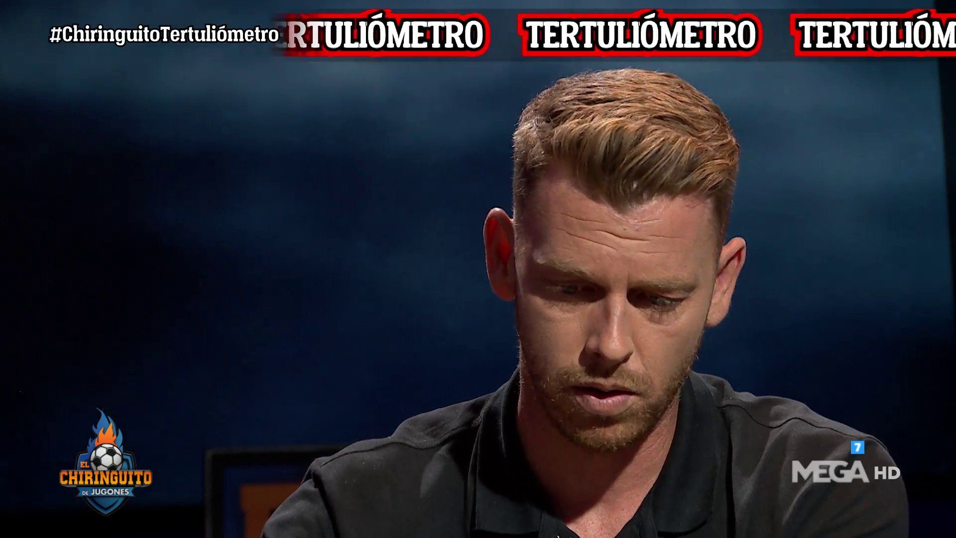 Jota Jordi durante el tertuliómetroo