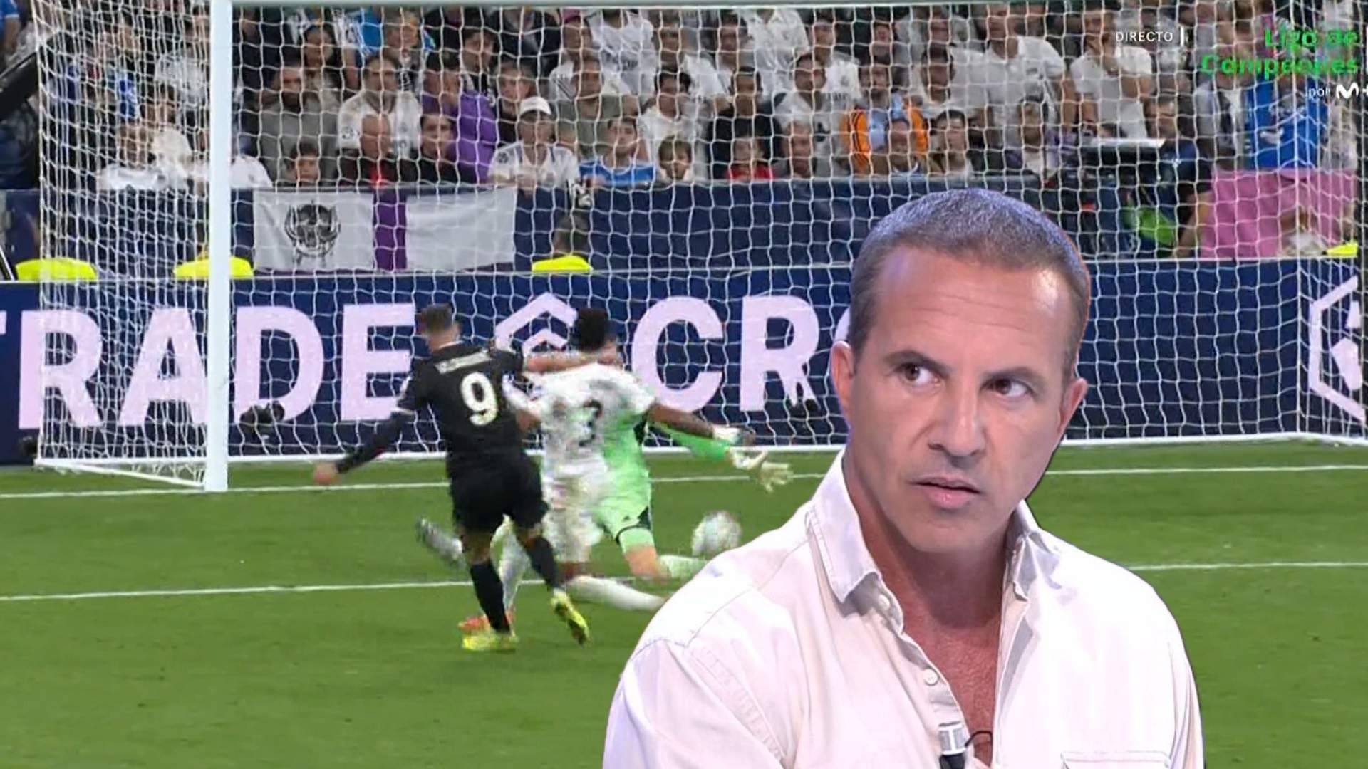 Cristóbal Soria pierde los papeles tras la salvadora parada de Courtois Cristóbal Soria pierde los papeles tras la salvadora parada de Courtois