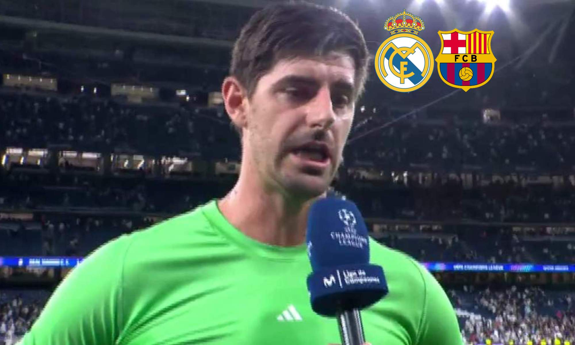 Thibaut Courtois ya piensa en el Barça
