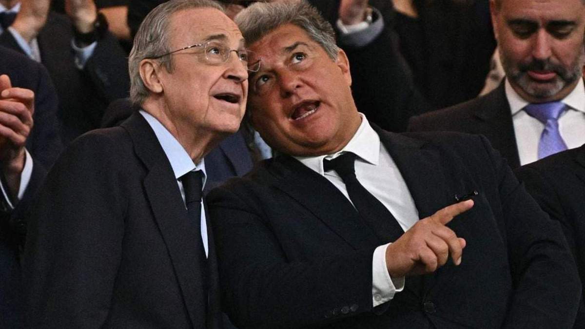 Florentino Pérez y Joan Laporta