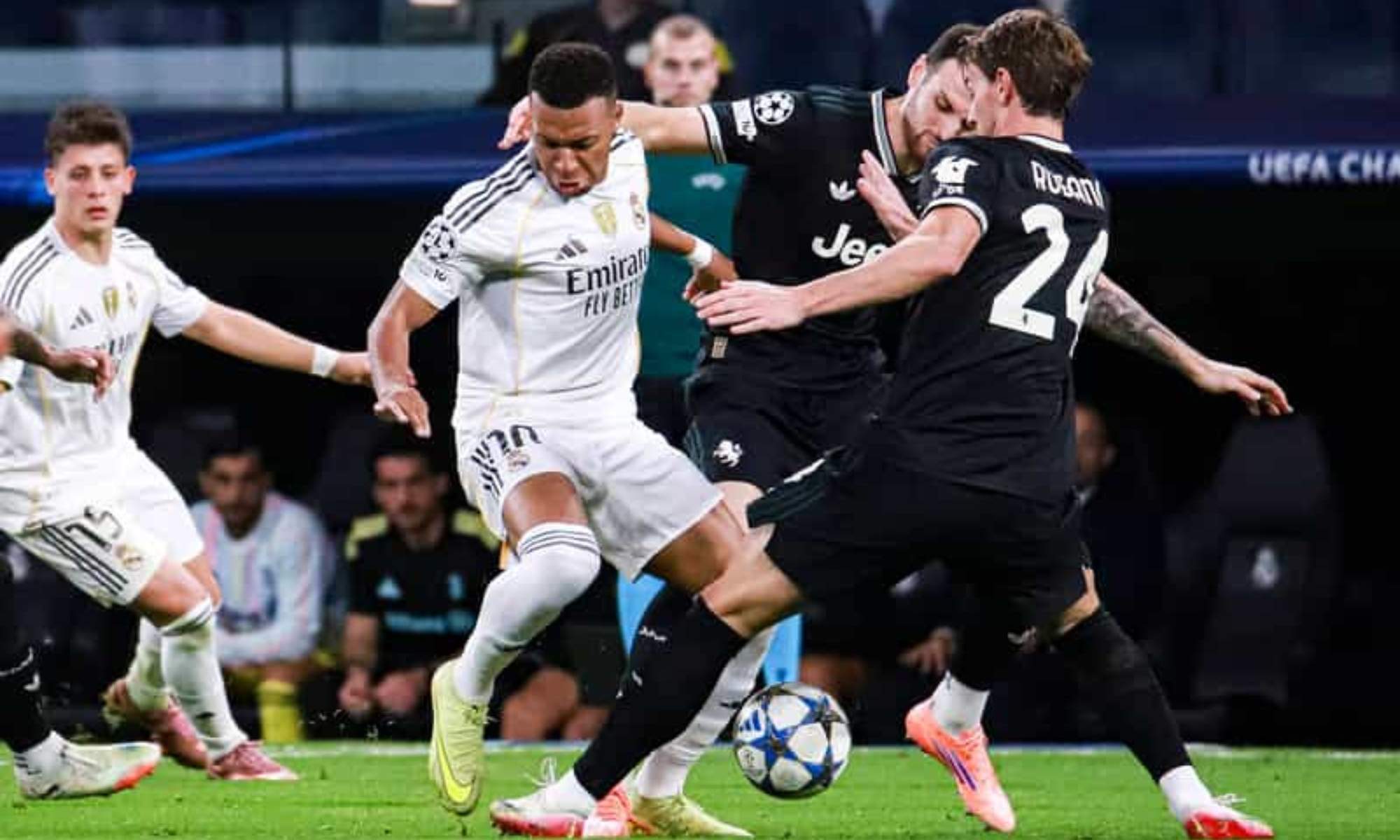 Real Madrid y Juventus en la Champions Real Madrid y Juventus en la Champions