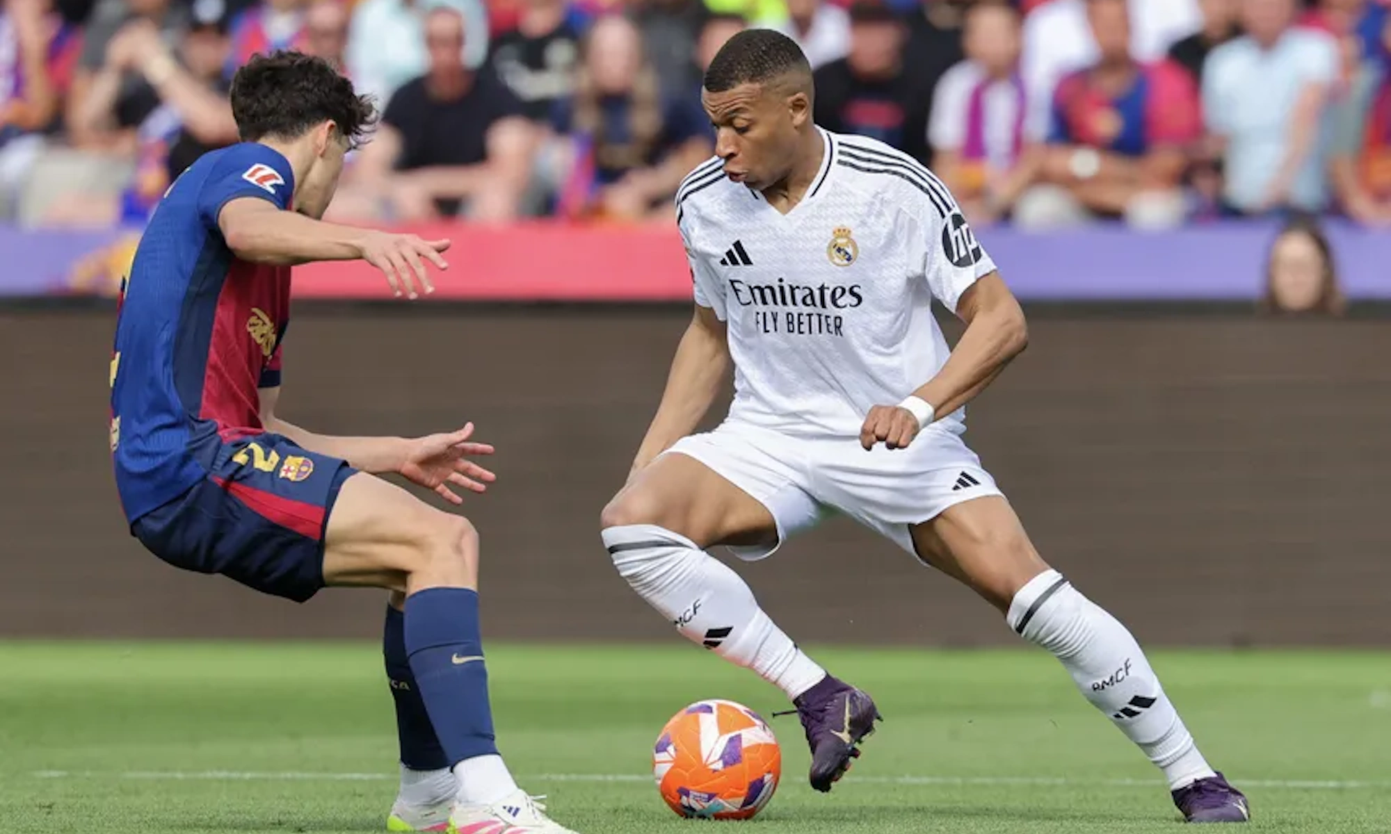 Mbappé contra el Barça Mbappé contra el Barça