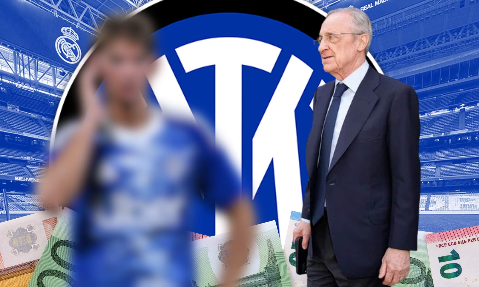 Nico Paz y Florentino sobre el dinero ofrecido por el Inter