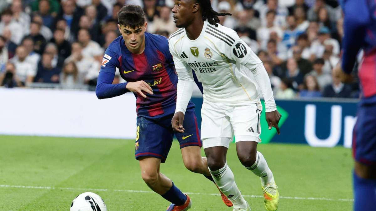 eduardo camavinga realmadrid pedri clásico eduardo camavinga realmadrid pedri clásico